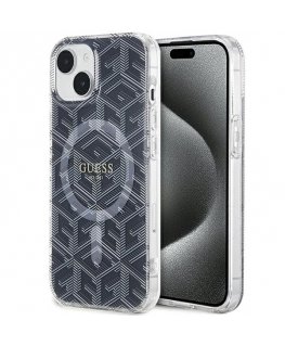 Guess GUHMP15MHGCUSTGK iPhone 15 Plus | 14 Plus 6.7" czarny|blac