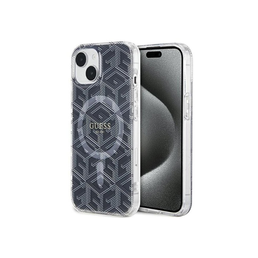 Guess GUHMP15MHGCUSTGK iPhone 15 Plus | 14 Plus 6.7" czarny|blac