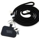 Karl Lagerfeld KLUCNMSCKIK Universal CBDY Cord pasek czarny|blac Karl Lagerfeld KLUCNMSCKIK Universal CBDY Cord pasek czarny|blac