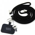 Karl Lagerfeld KLUCNMSCKIK Universal CBDY Cord pasek czarny|blac Karl Lagerfeld KLUCNMSCKIK Universal CBDY Cord pasek czarny|blac