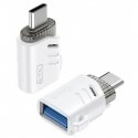 XO adapter NB256B OTG USB - USB-C white