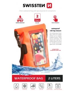 Swissten Waterproof Universal Phone Case 2L