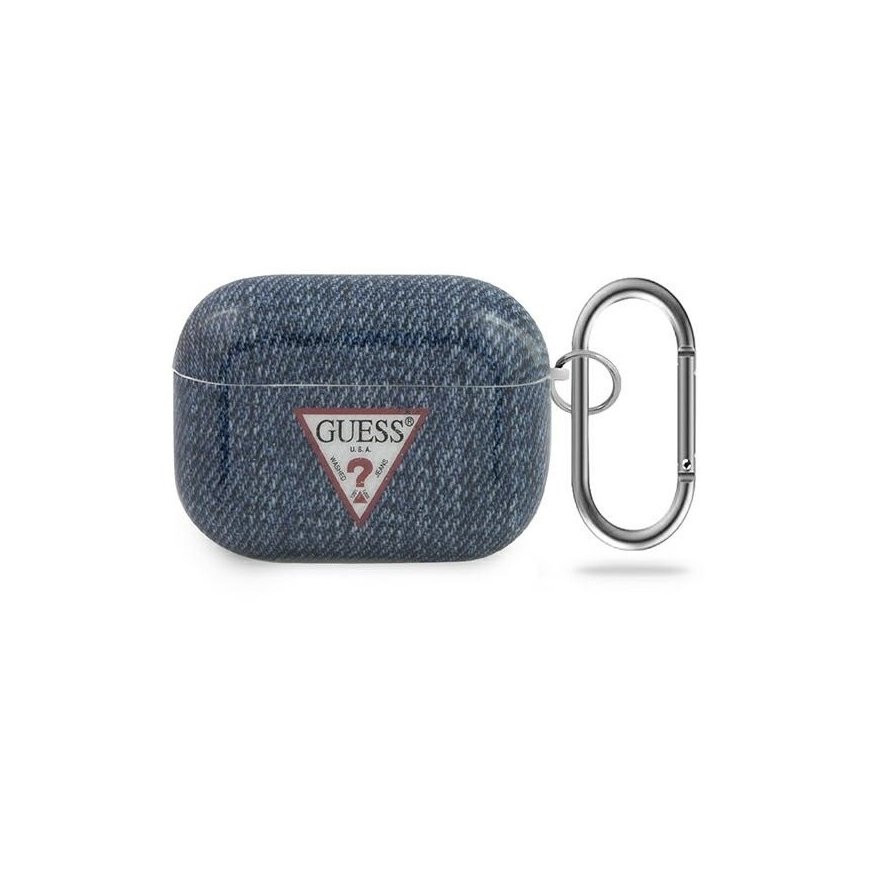 Guess GUACAPTPUJULDB AirPods Pro cover granatowy|dark blue Jeans