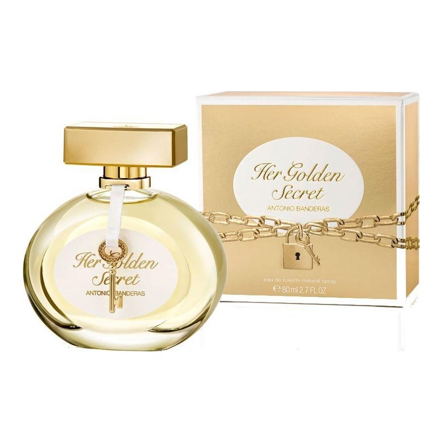 Kvepalai moterims Antonio Banderas Golden Secret EDT, 80 ml