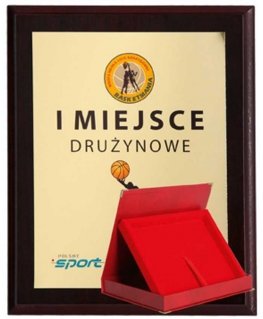 Tryumf Plastic diploma with color touch laminate and case