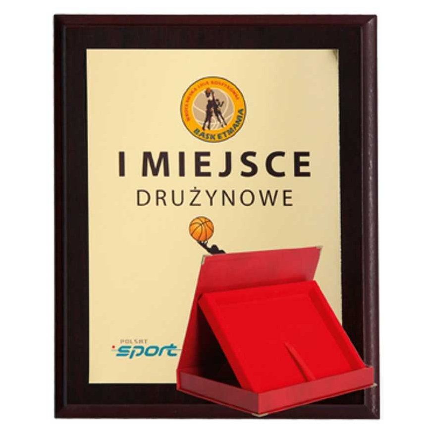 Tryumf Plastic diploma with color touch laminate and case