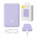 Powerbank magnetyczny Baseus Magnetic Mini 10000mAh 20W MagSafe (fioletowy) Powerbank magnetyczny Baseus Magnetic Mini 10000mAh 20W MagSafe (fioletowy)