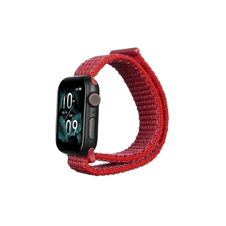 Beline pasek Apple Watch Nylon 38|40|41mm czerwony |red