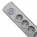 Qoltec 50272 сетевой фильтр Серый 5 розетка(и) 230 V 3 m Qoltec 50272 сетевой фильтр Серый 5 розетка(и) 230 V 3 m
