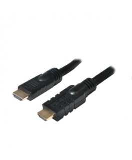 LogiLink CHA0030 HDMI kabelis 30 m HDMI Type A (Standard) Melns