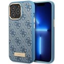 Guess GUHMP14LU4GPRB iPhone 14 Pro 6.1" niebieski|blue hard case Guess GUHMP14LU4GPRB iPhone 14 Pro 6.1" niebieski|blue hard case