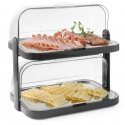 Refrigerated food display case with inserts 44x32x44cm - Hendi 871812 Refrigerated food display case with inserts 44x32x44cm - Hendi 871812