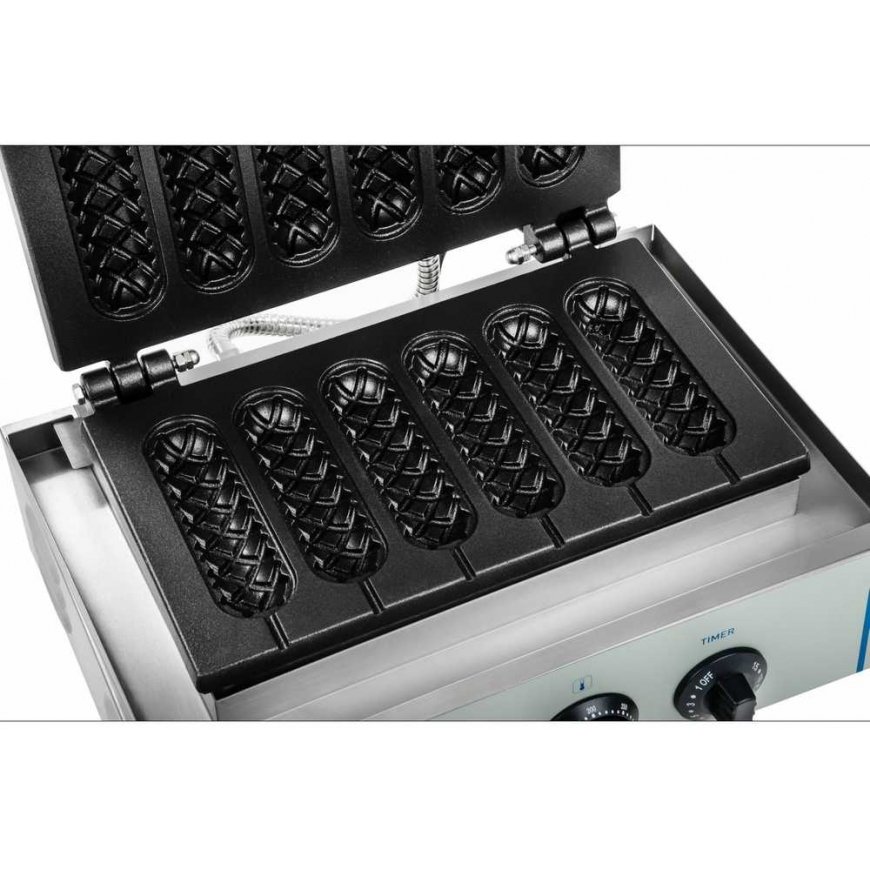 Royal Catering Waffle pan for waffles and corn dogs TEFLON – 5
