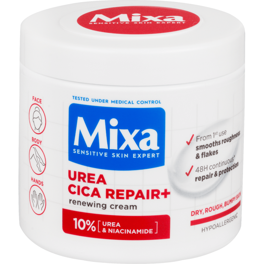 Mixa Urea Cica Atstatomasis+ Renewing Cream