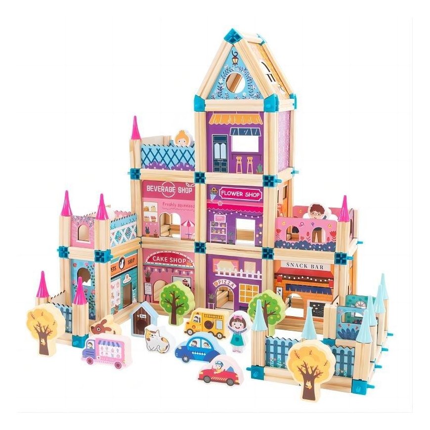 RoGer Princess Wooden House 278 pcs.