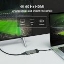 Green Cell HUBGC01 sąsajos šakotuvas C tipo USB 5000 Mbit/ai Sidabras Green Cell HUBGC01 sąsajos šakotuvas C tipo USB 5000 Mbit/ai Sidabras