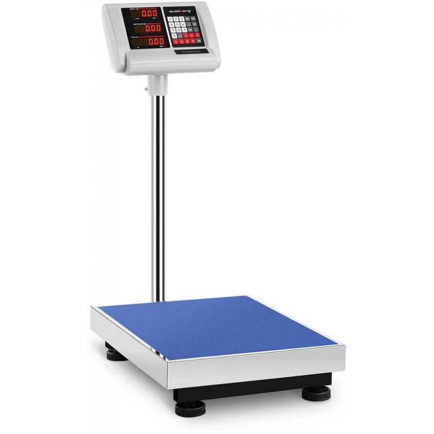 Kitchen scales Steinberg Systems Scales platformowa magazynowa licząca 40x50cm power supply + battery 300kg / 50g