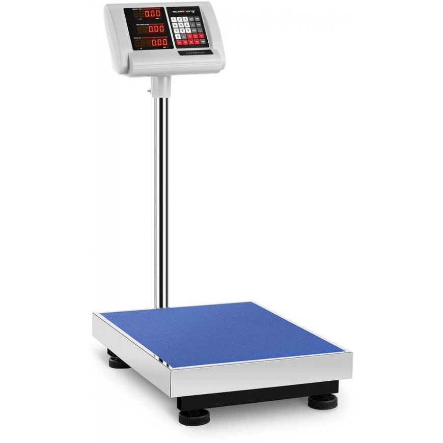 Kitchen scales Steinberg Systems Scales platformowa magazynowa licząca 40x50cm power supply + battery 300kg / 50g – 2