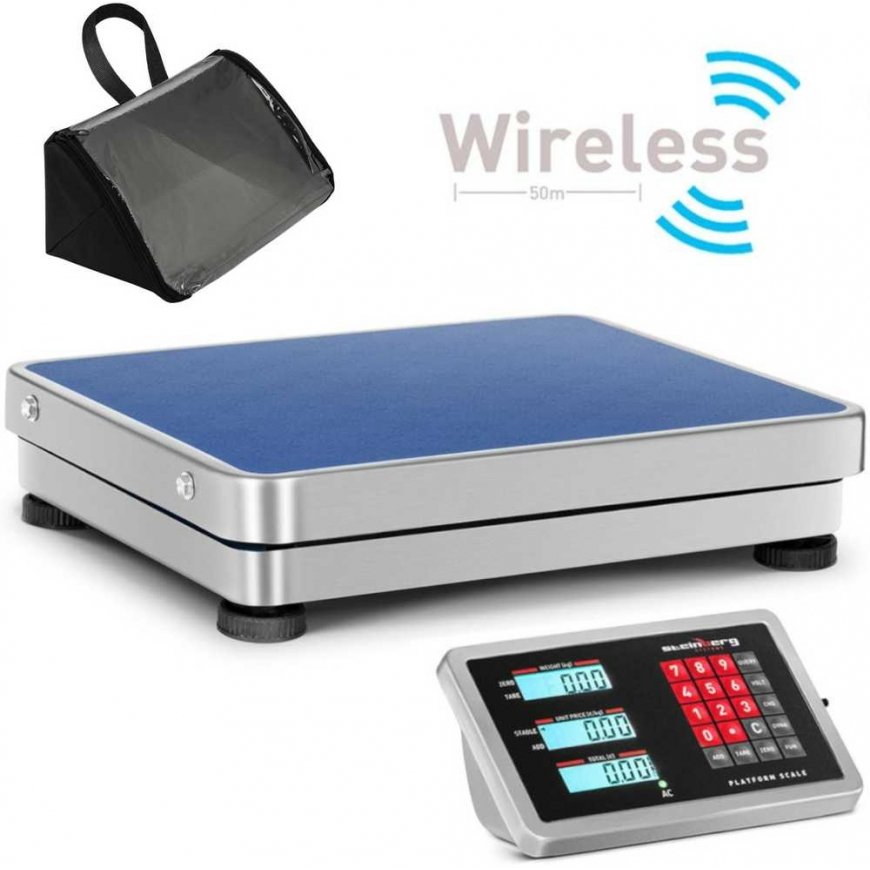 Virtuvinės svarstyklės Steinberg Systems WiFi bevielės platforminės svarstyklės 150 kg / 0,01 g