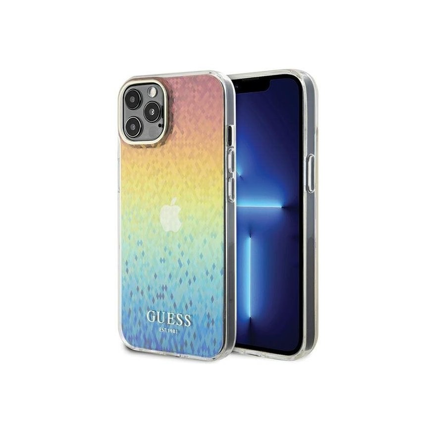 Guess GUHCP12MHDECMI iPhone 12|12 Pro 6.1" wielokolorowy hardcas – 2