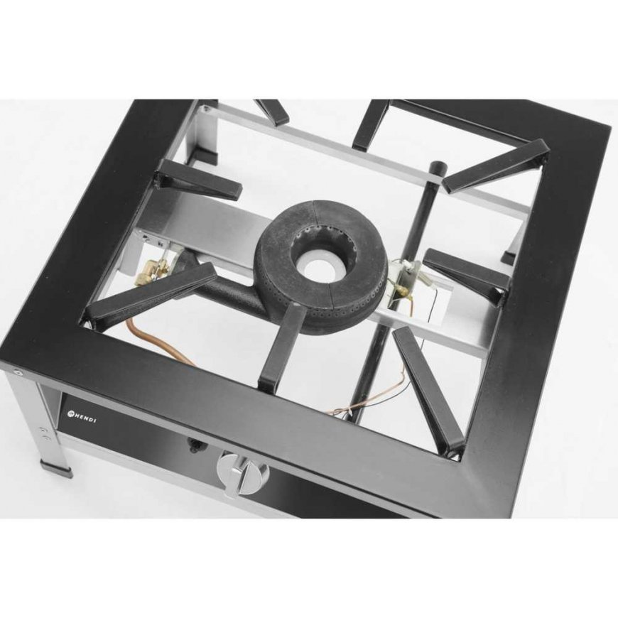 Stove Gas heating stool for natural gas and XL cylinders 10.8 kW Kitchen Line - Hendi 147276 – 3