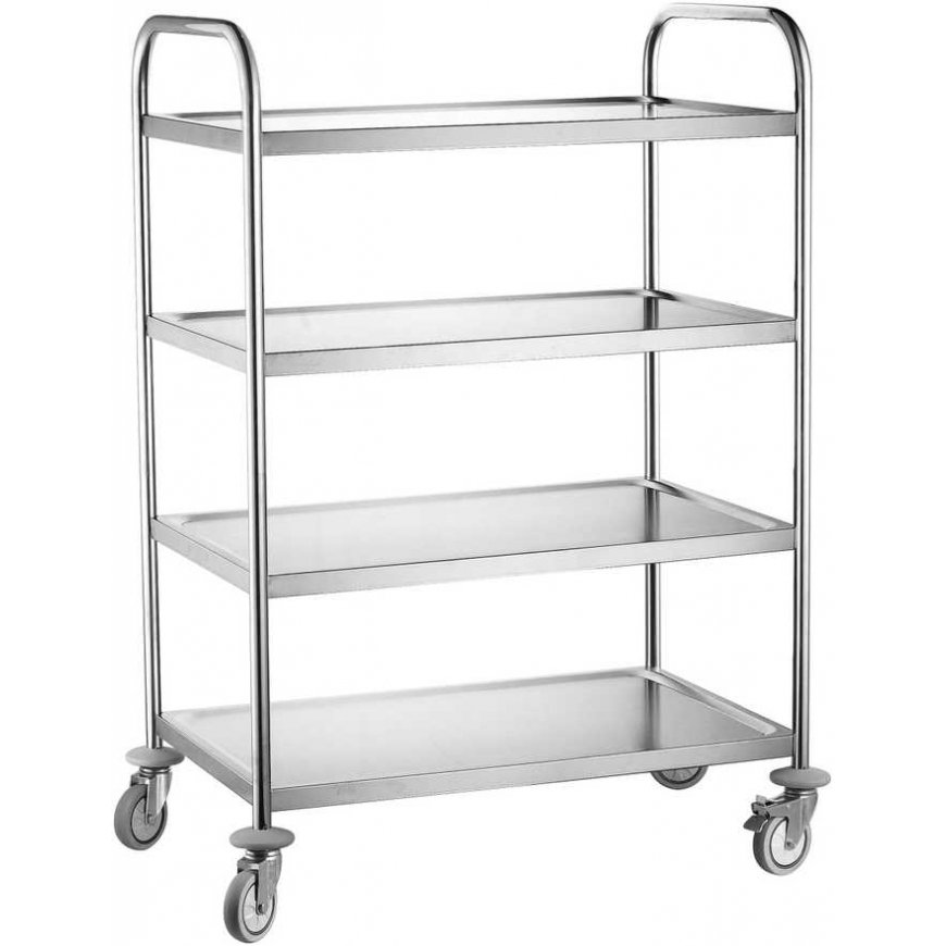 Serving trolley with 4 shelves, HENDI, 905x585x(H)1245mm – 2