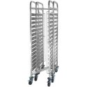 Hendi Steel trolley for transporting GN 15 x GN1/1 containers and pallets