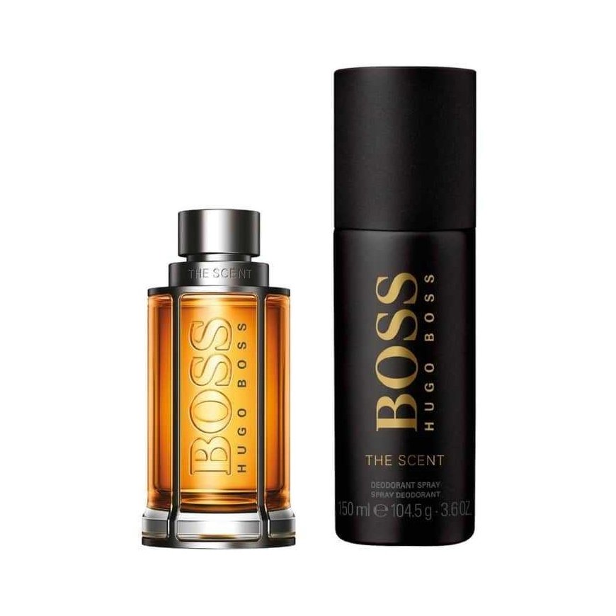 HUGO BOSS BOSS The Scent Christmas Gift Set rinkinys vyrams (EDT, 50 ml + dezodorantas, 150 ml) – 2