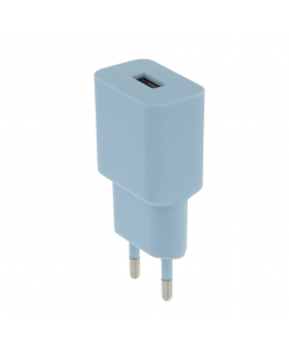 Setty charger 1x USB 2,4A LSIM-A-123 blue