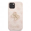 Guess PU 4G Metal Logo Case for iPhone 13 Pink Guess PU 4G Metal Logo Case for iPhone 13 Pink