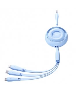 Joyroom S-A40 Colorful Series 3in1 retractable cable USB-A to US