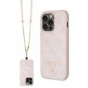 Guess GUAP2PGEHCDK AirPods Pro 2 cover czarny|black Fixed Glitte Guess GUAP2PGEHCDK AirPods Pro 2 cover czarny|black Fixed Glitte