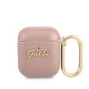 GUA2SASMP Guess Saffiano PC|PU Metal Logo Case for Airpods 1|2 P GUA2SASMP Guess Saffiano PC|PU Metal Logo Case for Airpods 1|2 P