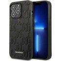 Dėklas Karl Lagerfeld KLHCP13LMNMP1K iPhone 13 Pro / 13 6.1 "hardcase juodas / juodas Monogram Plaque Dėklas Karl Lagerfeld KLHCP13LMNMP1K iPhone 13 Pro / 13 6.1 "hardcase juodas / juodas Monogram Plaque