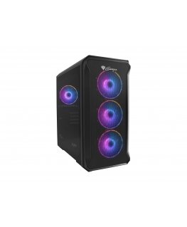 GENESIS Irid 503 ARGB Micro Tower Черный, Прозрачный