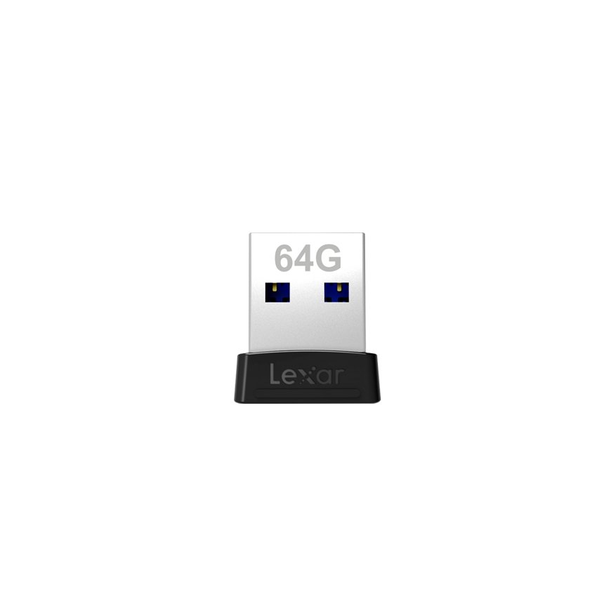 Lexar JumpDrive S47 USB zibatmiņa 64 GB USB Type-A 3.2 Gen 1 (3.1 Gen 1) Melns