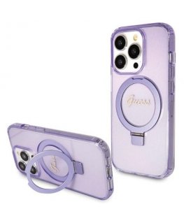 Guess GUHMP13LHRSGSU iPhone 13 Pro | 13 6.1" fioletowy|purple ha