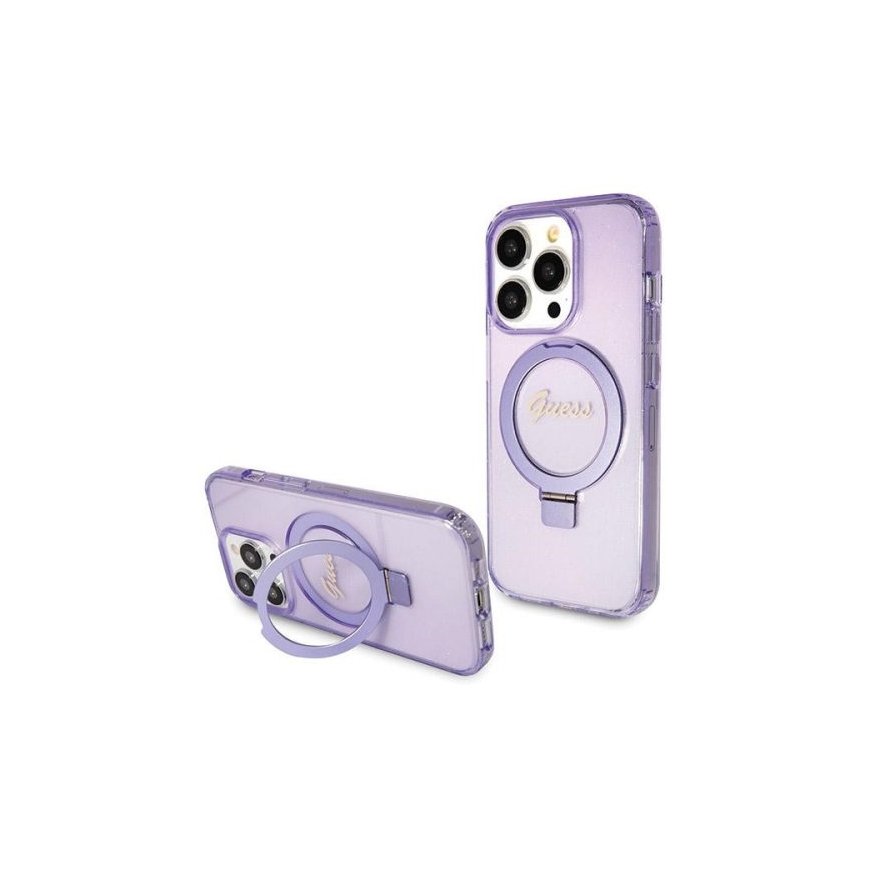Guess GUHMP13LHRSGSU iPhone 13 Pro | 13 6.1" fioletowy|purple ha