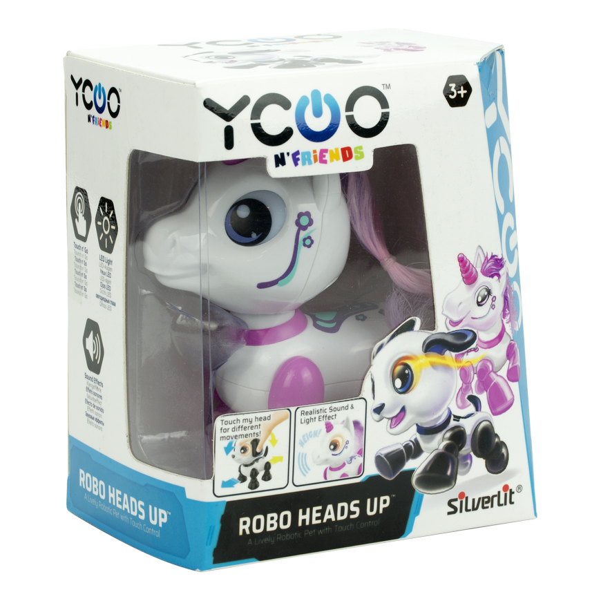 SILVERLIT YCOO Robotukas ROBOHEAD, 12 cm – 5