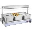Royal Catering Elektryczna płyta taca grzewcza kompaktowa 3 lampy halogenowe 1550W 230V Royal Catering Elektryczna płyta taca grzewcza kompaktowa 3 lampy halogenowe 1550W 230V