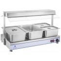 Royal Catering Electric plate heating tray compact 3 halogen lamps 1550W 230V Royal Catering Electric plate heating tray compact 3 halogen lamps 1550W 230V