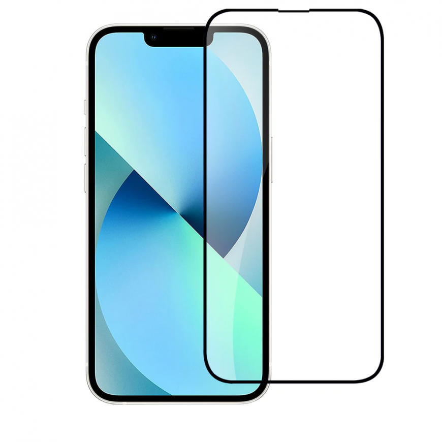 Fusion Double tempered glass for Apple iPhone 14 Pro black – 2