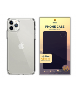 Mocco Original Clear Case 2mm Silicone Case for Apple iPhone 12 / iPhone 12 Pro Transparent (EU Blister)