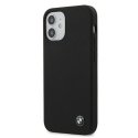 Etui BMW BMHCP12SSILBK iPhone 12 mini 5,4" czarny|black hardcase