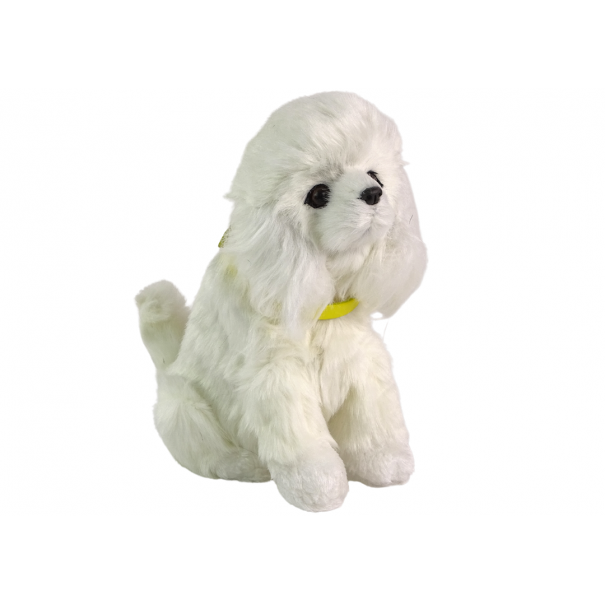 Lean Sport Lean Interactive Plush Dog Soft Coated Poodle Pet its head and learn its functions – 3