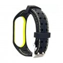 Beline pasek Smart Mi Band 3|4 czarno-limonkowy black|lime Beline pasek Smart Mi Band 3|4 czarno-limonkowy black|lime