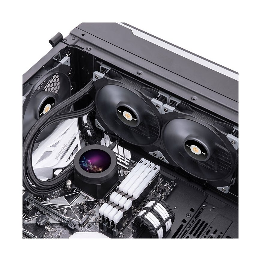 Thermaltake TT Toughliquid Ultra 280 Computer case All-in-one liquid cooler Black – 5