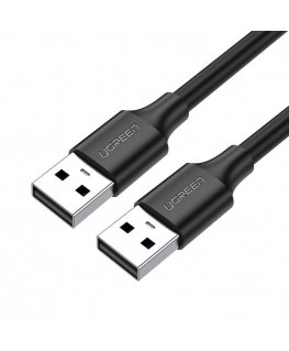 USB 2.0 M-M UGREEN cable US102, 1.5m (black)