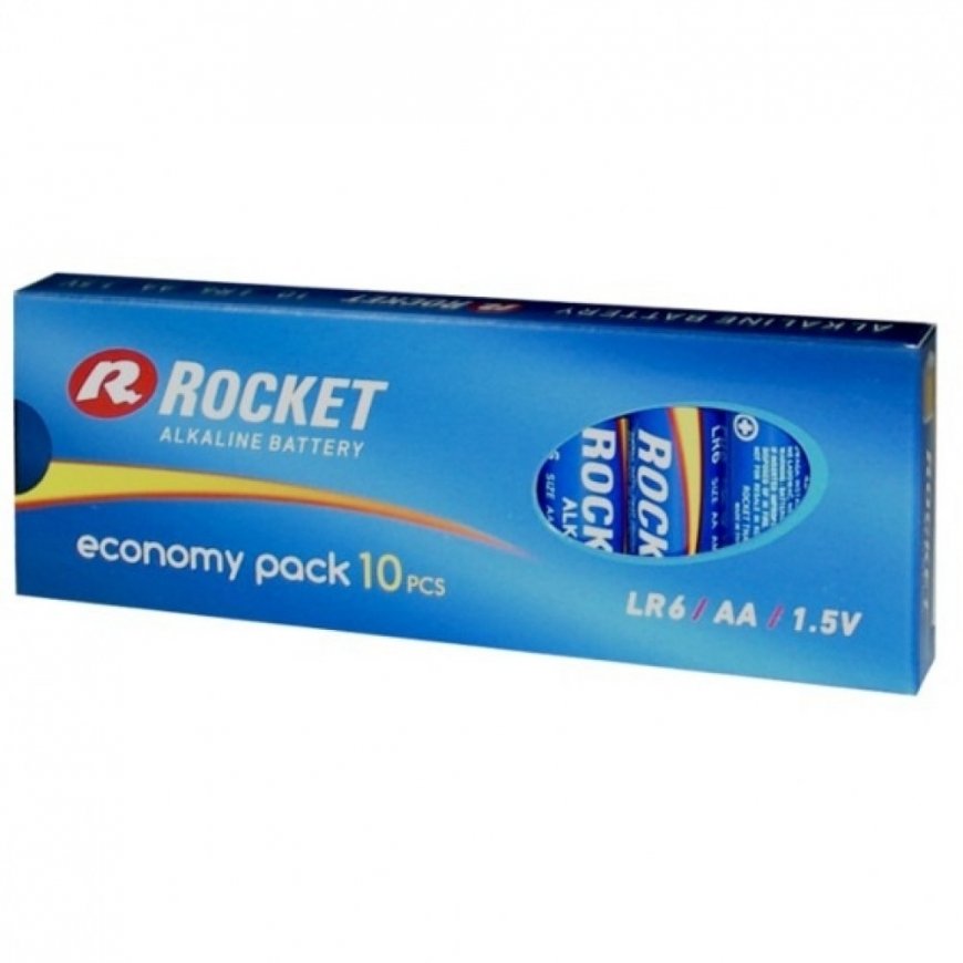 Rocket LR6-10BB (AA) ECO Pack Blister Pack 10pcs