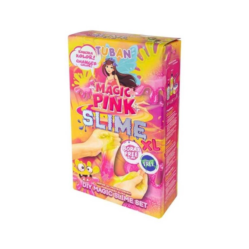 Tuban DIY Magic Slime Kit XL - Pink – 3